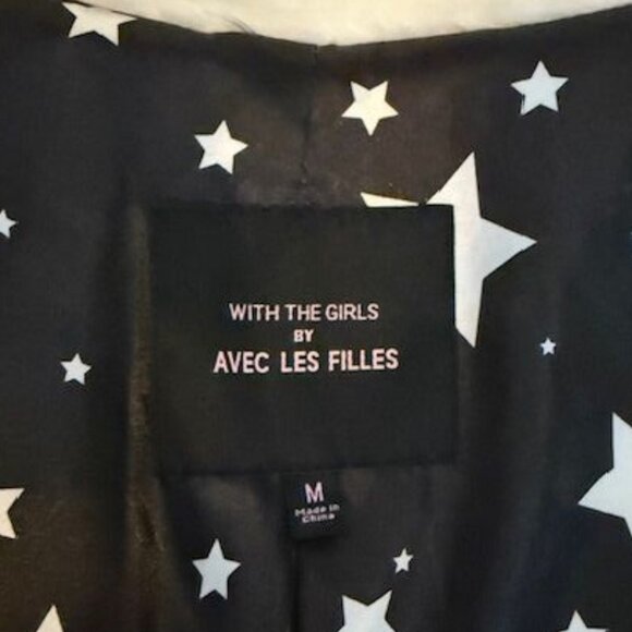 NWOT Avec Les Filles Sugar White Faux Fur Coat - Picture 12 of 13